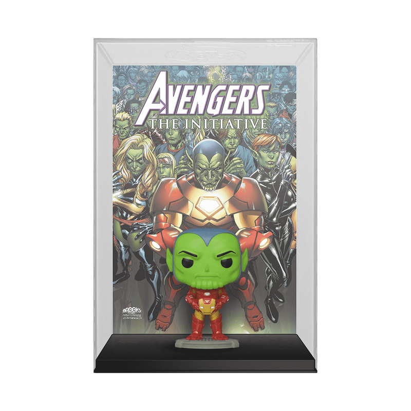 Funko Pop! Comic Covers: Marvel 16 - Skrull (as Iron Man) - Avengers: The Initiative Vol. 1 No. 15 Convention Exclusive