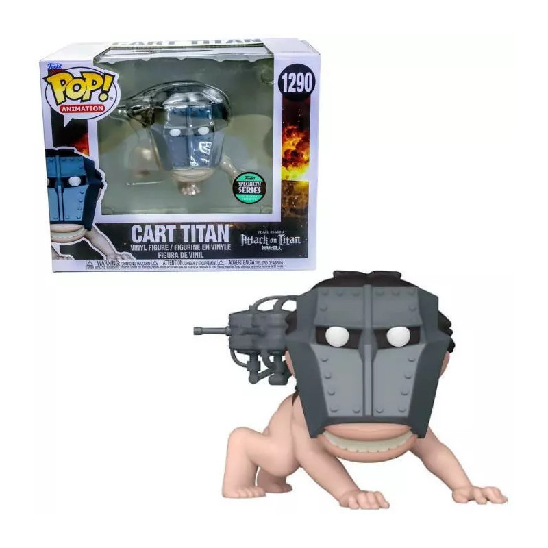 Funko Pop! Animation 1290: Attack on Titan - 6" Cart Titan