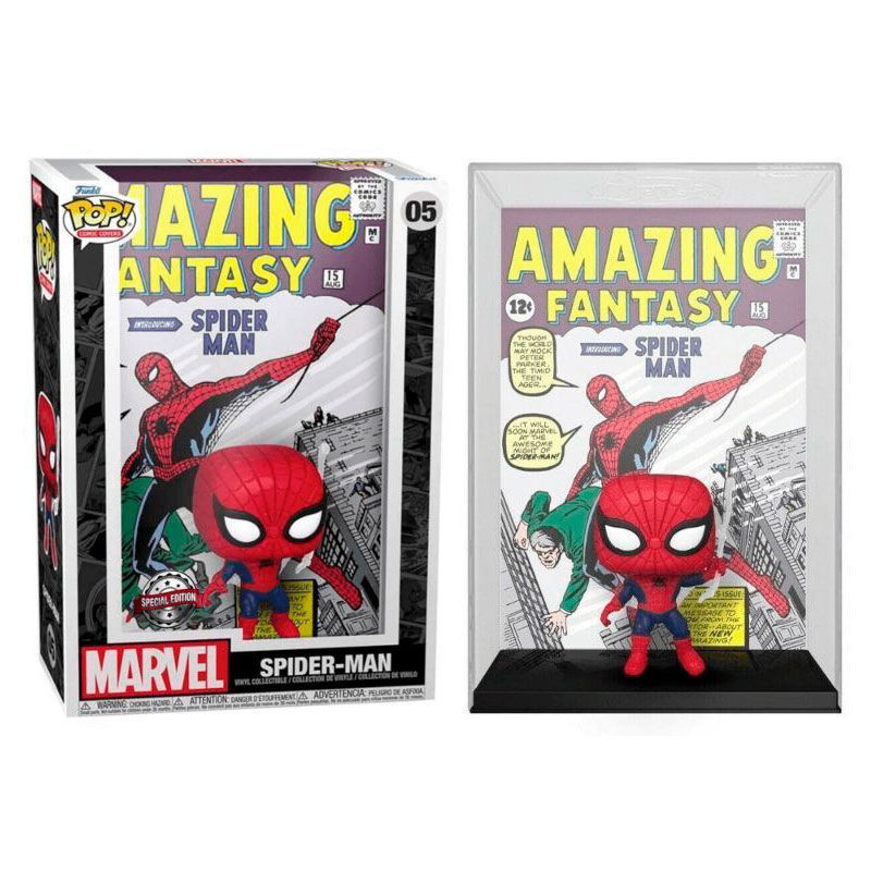 Funko Pop! Comic Covers: Marvel  5 - Spider-Man - Amazing Fantasy No. 15