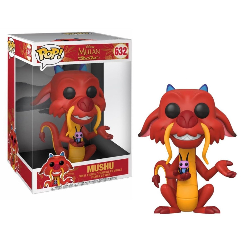 Funko Pop! Disney  632: Mulan - Mushu 10 inch