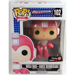 Funko Pop! Games 102: Mega Man - Quick Boomerang Limited Edition