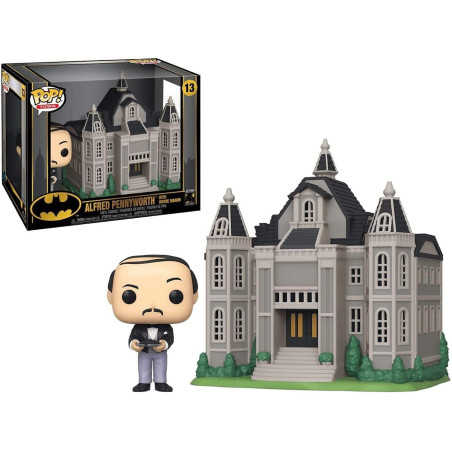 Funko Pop! Town 13: Batman 80 Anniversery - Alfred Pennyworth with Wayne Manor