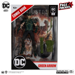 DC Page Punchers - Green Arrow 7 inch Figure w/Injustice 2 Comic