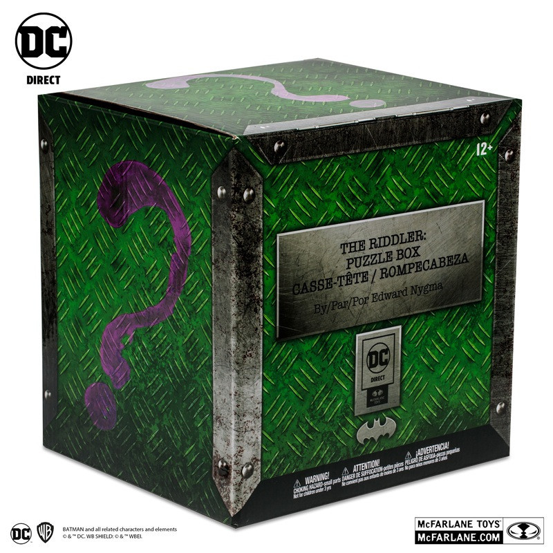 DC Direct The Riddler: Puzzle Box by Edward Nygma