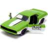 Hollywood Rides - She-Hulk & 1973 Plymouth Barracuda 1:32 Die Cast