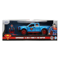 Hollywood Rides - Superman & 2017 Ford F-150 Raptor 1:32 Die Cast