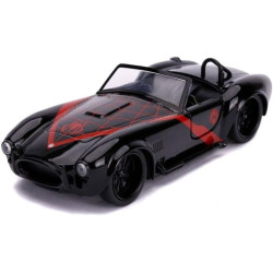 Hollywood Rides - Miles Morales Spider-Man 1965 Shelby Cobra 1:32 Die Cast