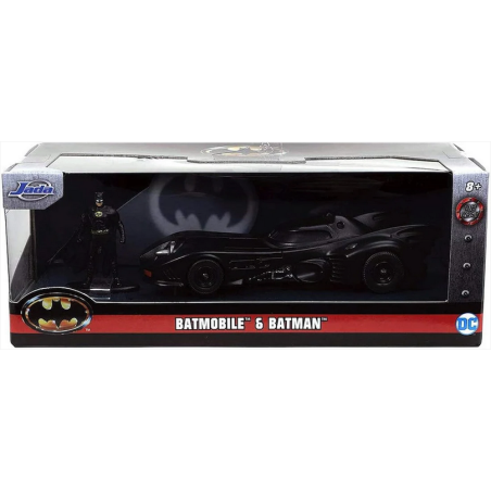 Hollywood Rides - Batman & 1989 Batmobile 1:32 Die Cast
