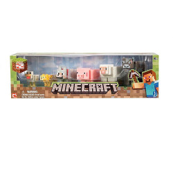 Minecraft Series 2 - Overworld Articulated Animal Mobs 6 pack