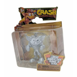 Crash Bandicoot Head Start - Silver Thumbs Up Crash Bandicoot Figure