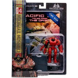 Pacific Rim: Jaeger - Crimson Typhoon 4 inch Figure Playset w/ Comic