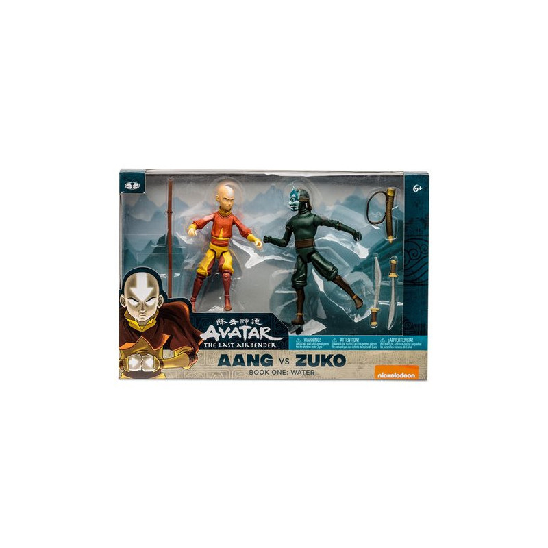 Avatar: The Last Airbender - Aang vs Zuko(Blue Spirit) 2 Pack