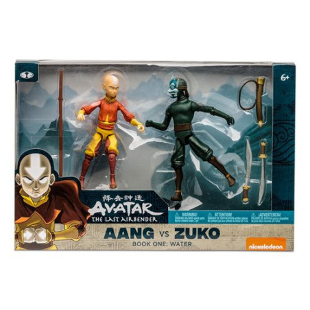 Avatar: The Last Airbender - Aang vs Zuko(Blue Spirit) 2 Pack