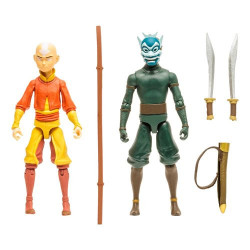 Avatar: The Last Airbender - Aang vs Zuko(Blue Spirit) 2 Pack