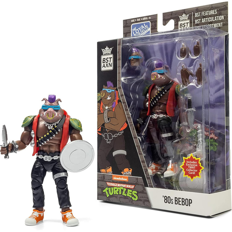 Teenage Mutant Ninja Turtles - BST AXN - Bebop 80's Variant Action Figure