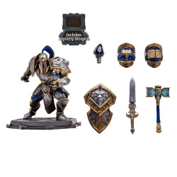 World of Warcraft - Human Warrior/Paladin 1:12 Scale Posed Figure