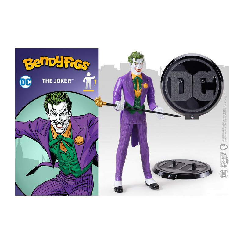 BendyFigs: Joker (Comic) 7.5 inch Figure with Stand