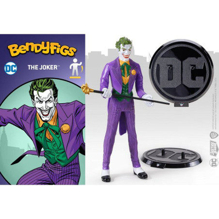 BendyFigs: Joker (Comic) 7.5 inch Figure with Stand