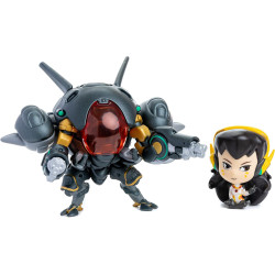 Cute But Deadly - Overwatch - D.VA with Meka Carbon Figure