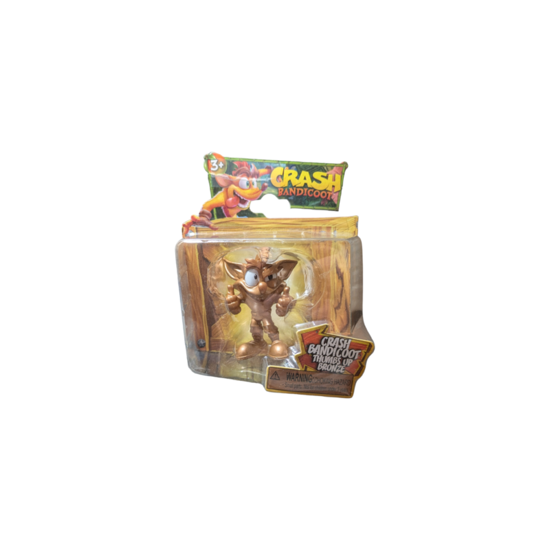 Crash Bandicoot Head Start - Bronze Crash Bandicoot Figure