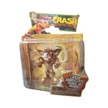 Crash Bandicoot Head Start - Bronze Crash Bandicoot Figure