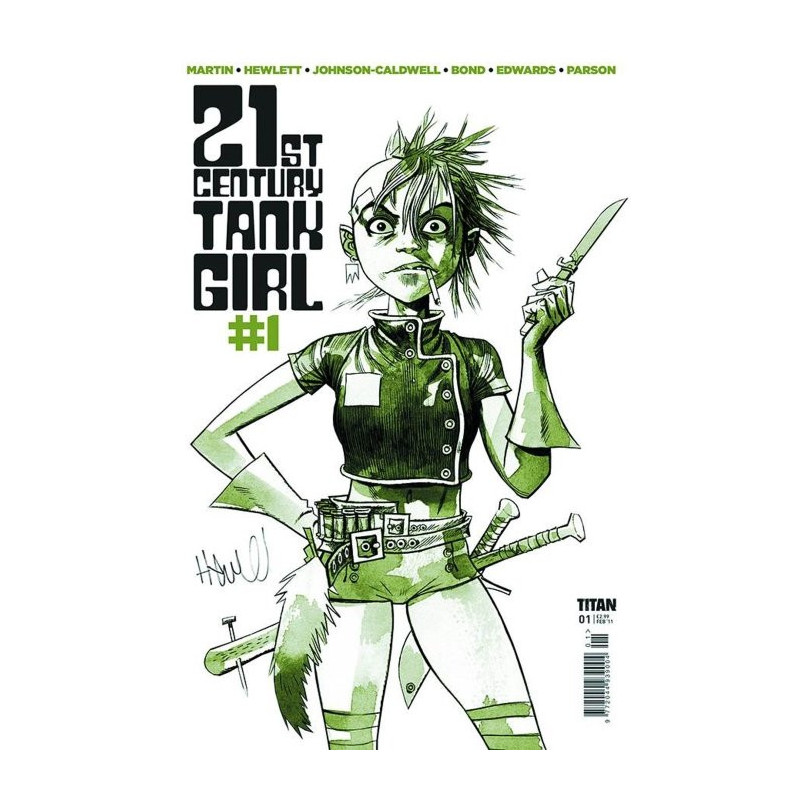21st Century Tank Girl Mini Issue 1