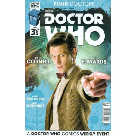 Doctor Who Event: Four Doctors  Issue 3b Variant