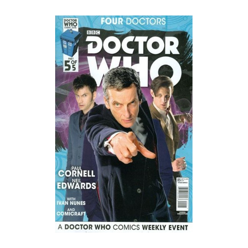 Doctor Who Event: Four Doctors  Issue 5b Variant