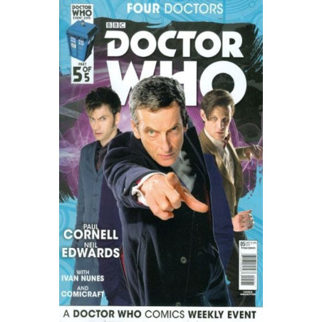 Doctor Who Event: Four Doctors  Issue 5b Variant