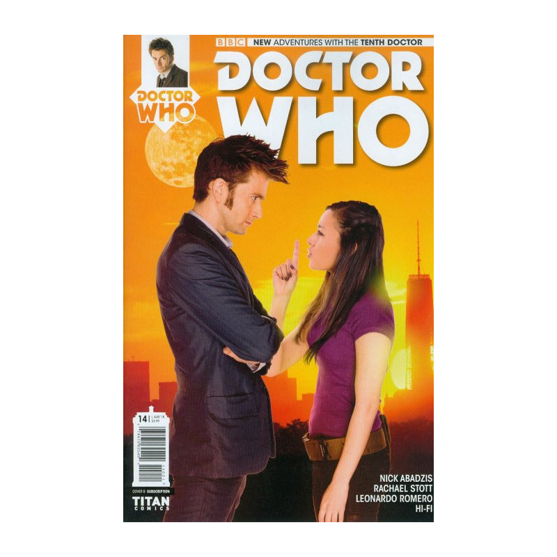 Doctor Who: The 10th Doctor  Issue 14b Variant