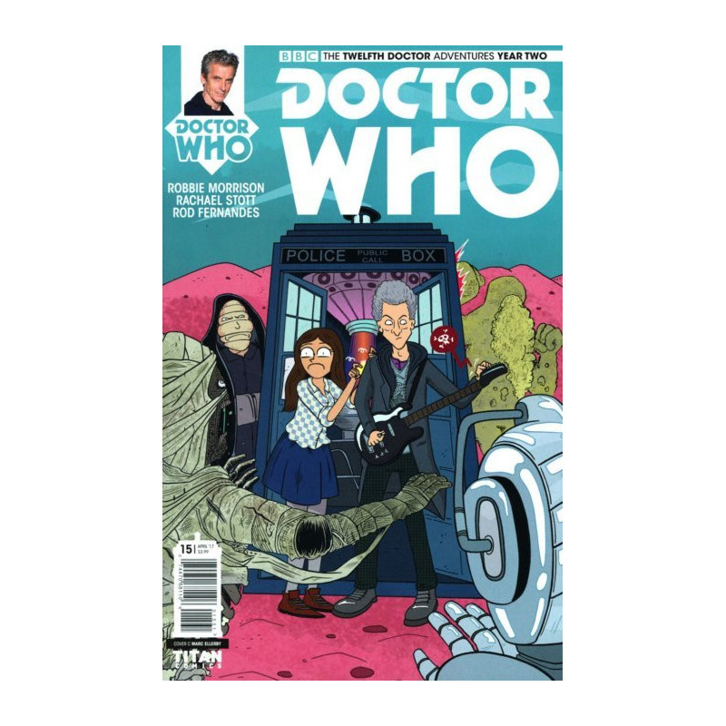 Doctor Who: The 12th Doctor - Year Two  Issue 15c Variant