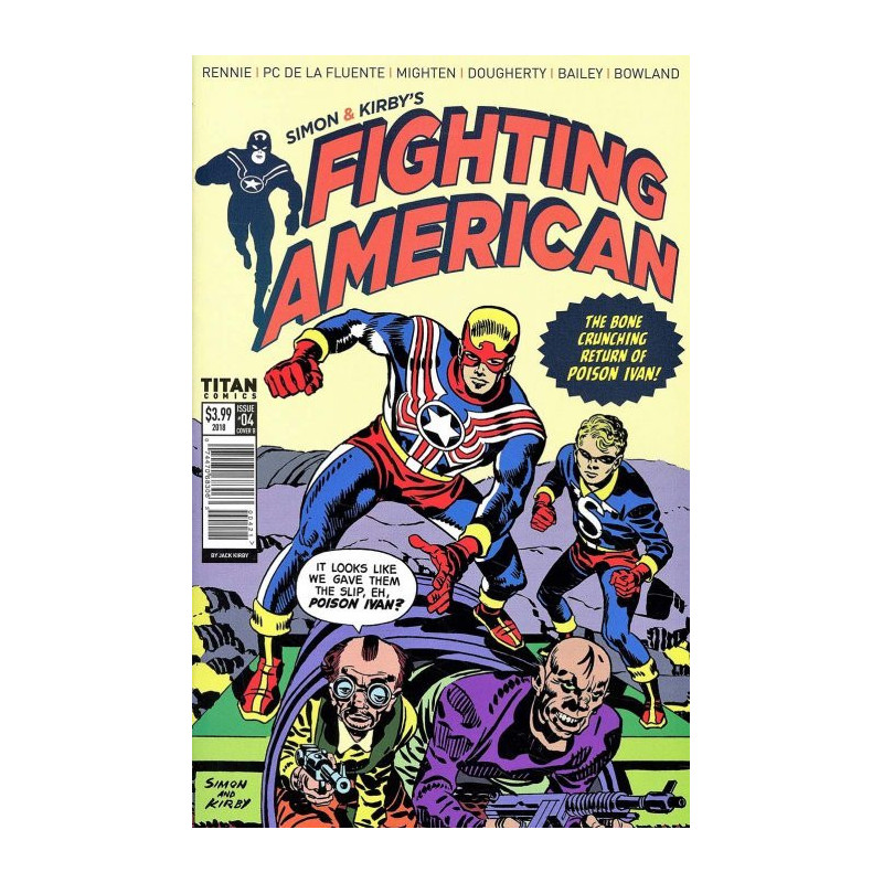 Fighting American Vol. 4 Issue 4b Variant