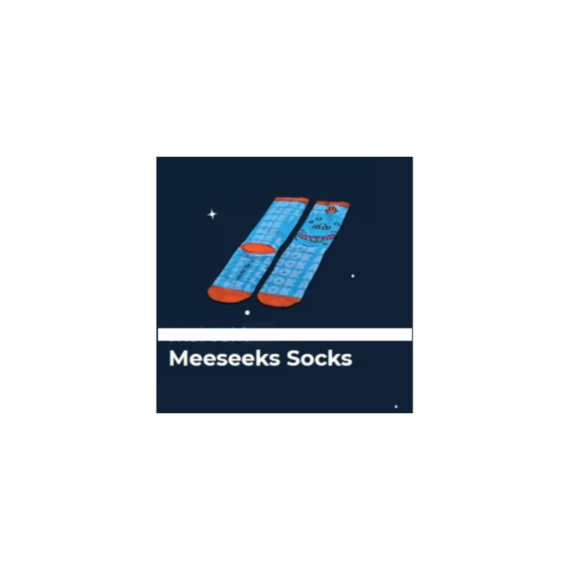 Rick and Morty - Mr. Meseeks Socks