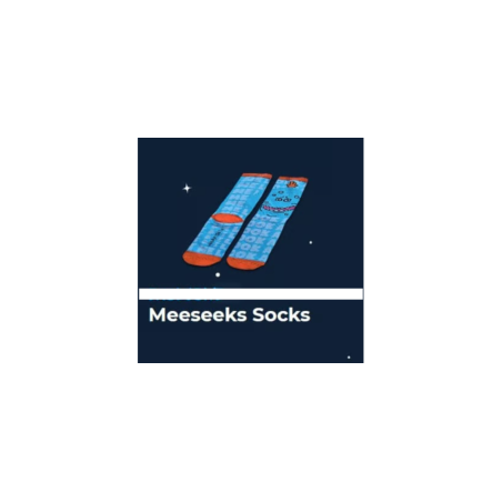 Rick and Morty - Mr. Meseeks Socks