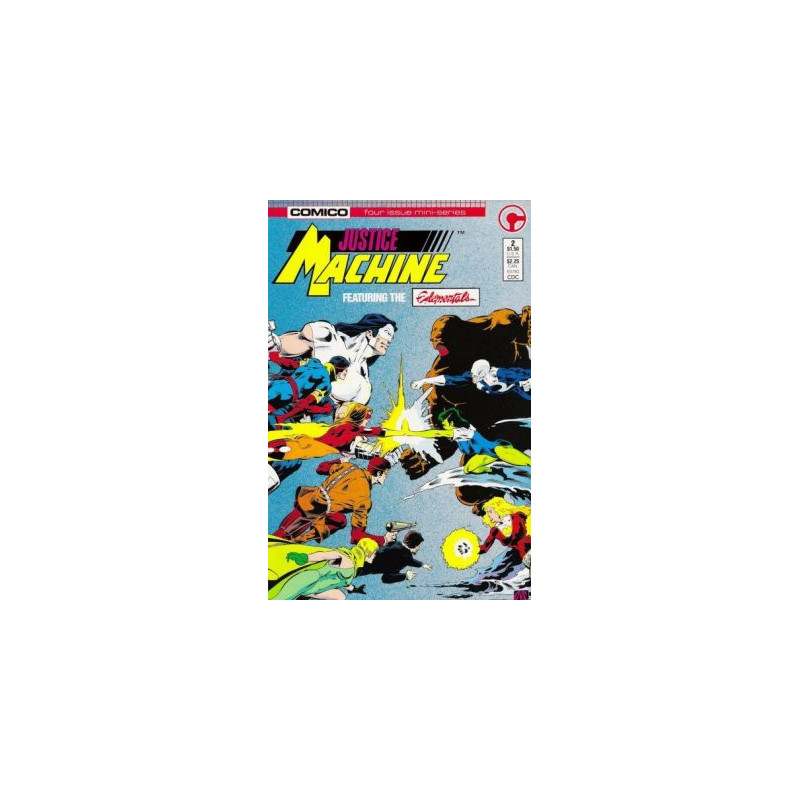 Justice Machine featuring the Elementals Mini Issue 2