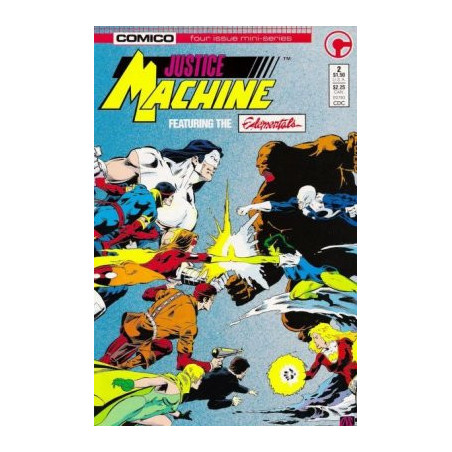 Justice Machine featuring the Elementals Mini Issue 2