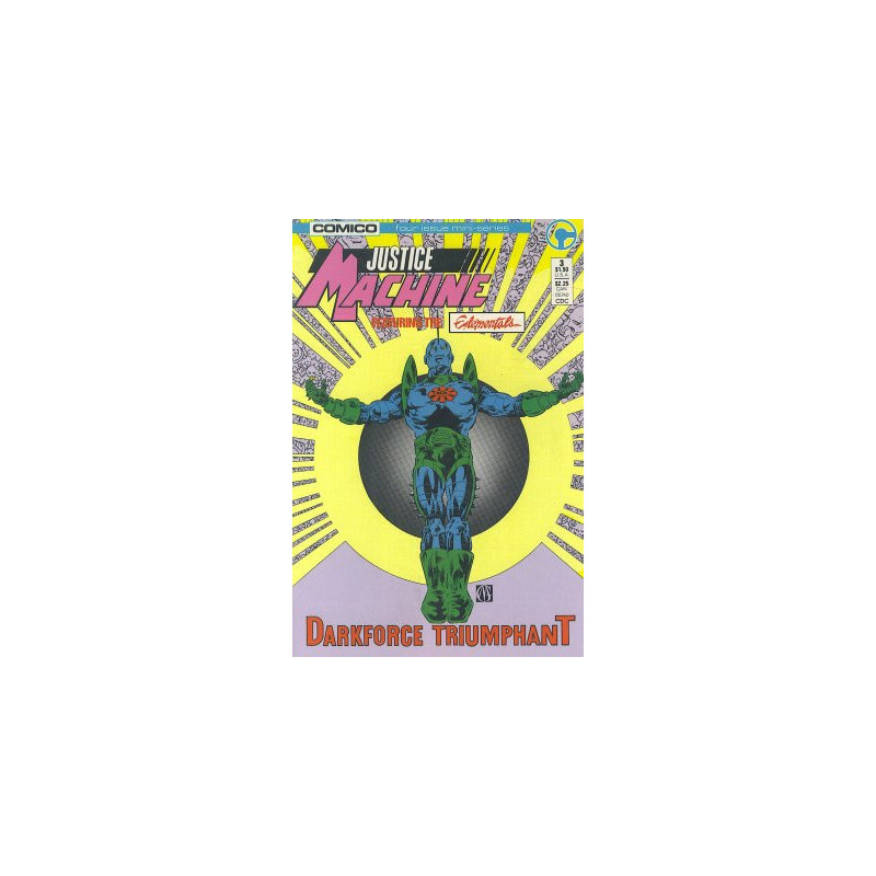 Justice Machine featuring the Elementals Mini Issue 3