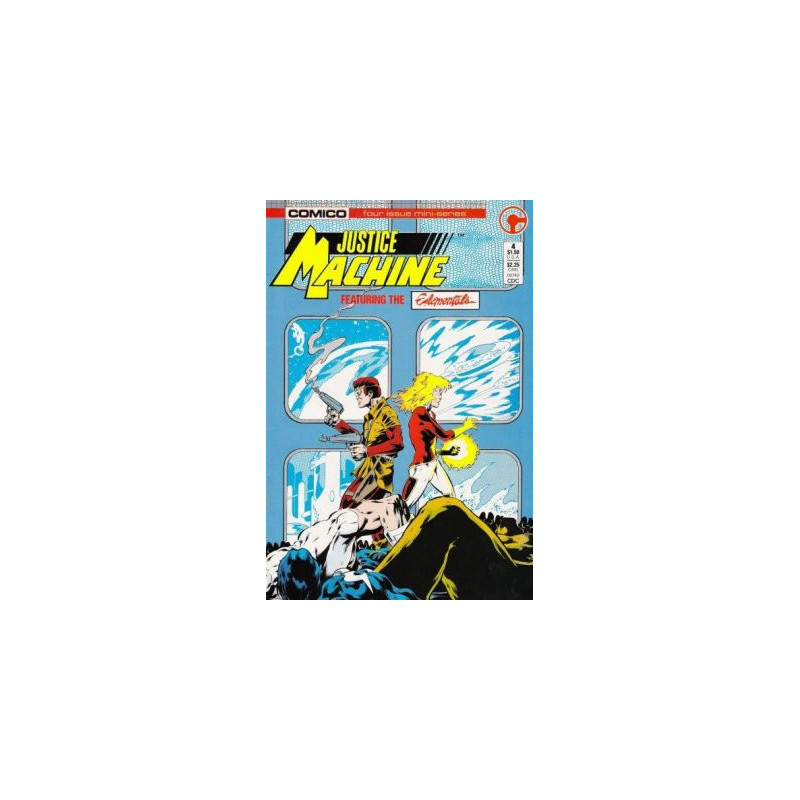 Justice Machine featuring the Elementals Mini Issue 4