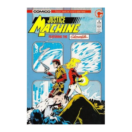 Justice Machine featuring the Elementals Mini Issue 4
