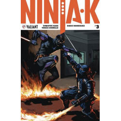 Ninja-K Issue 3b Variant