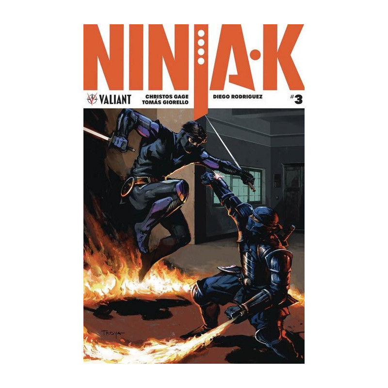 Ninja-K Issue 3b Variant