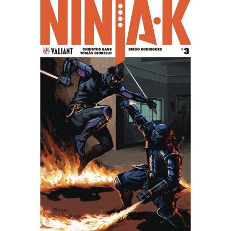 Ninja-K Issue 3b Variant