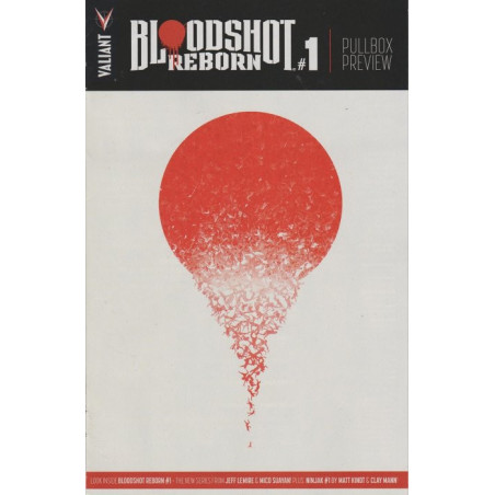 Valiant Next Pullbox Preview: Bloodshot Reborn One-Shot Issue 1