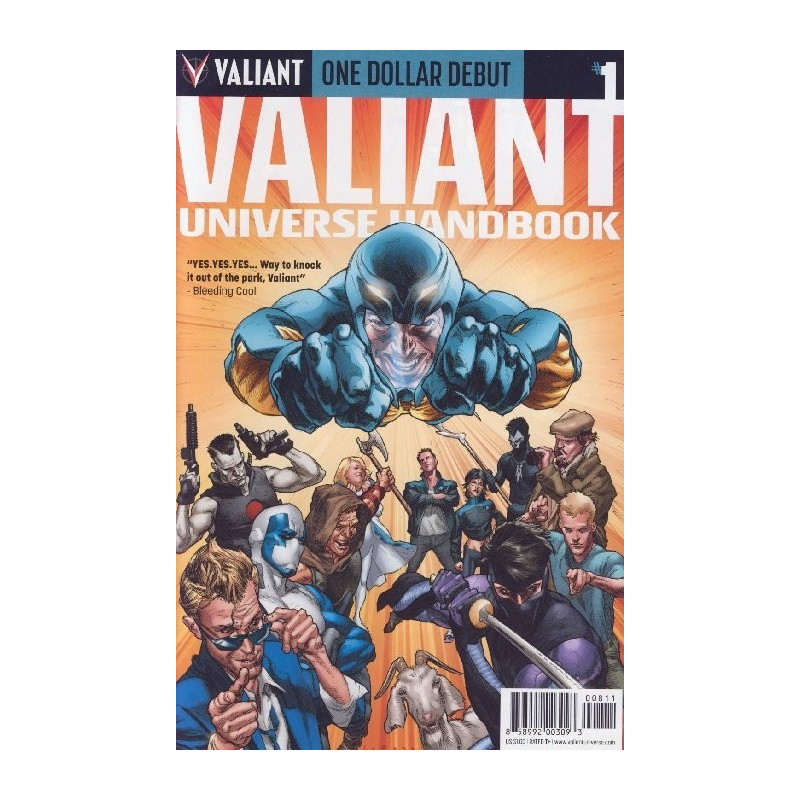 Valiant Universe Handbook One-Shot Issue 1b Variant