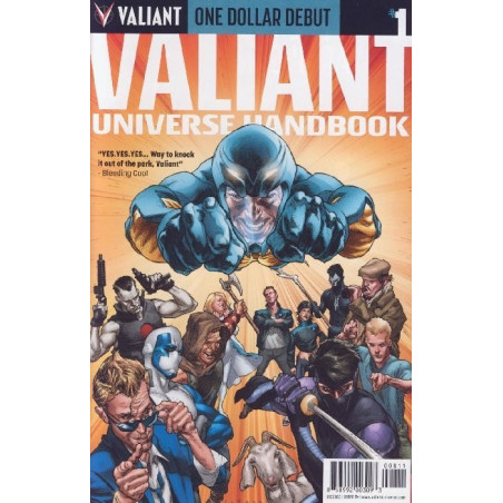 Valiant Universe Handbook One-Shot Issue 1b Variant