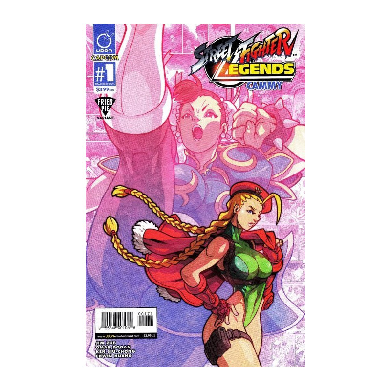 Street Fighter Legends: Cammy Mini Issue 1fried pie Variant