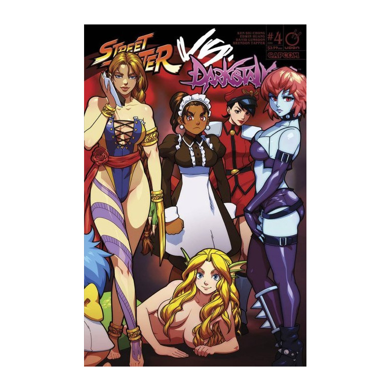 Street Fighter vs Darkstalkers Issue 4b Variant