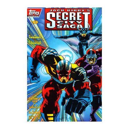 Jack Kirby's Secret City Saga Mini Issue 0