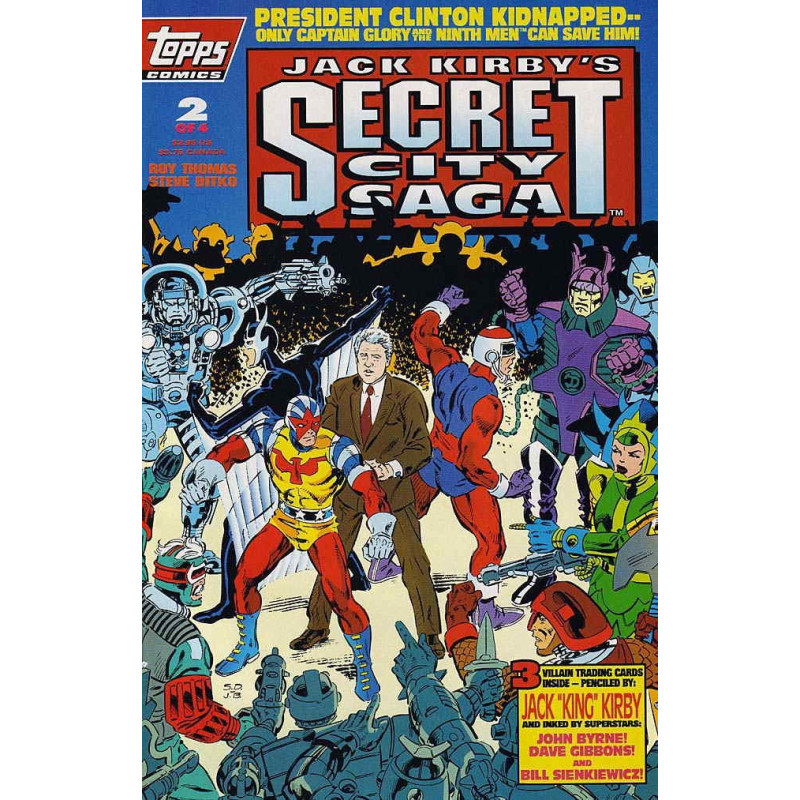 Jack Kirby's Secret City Saga Mini Issue 2