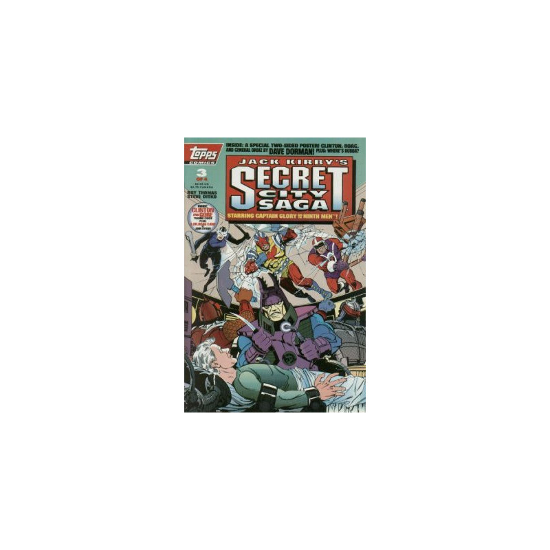 Jack Kirby's Secret City Saga Mini Issue 3